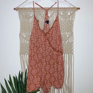 Eyelash lace romper